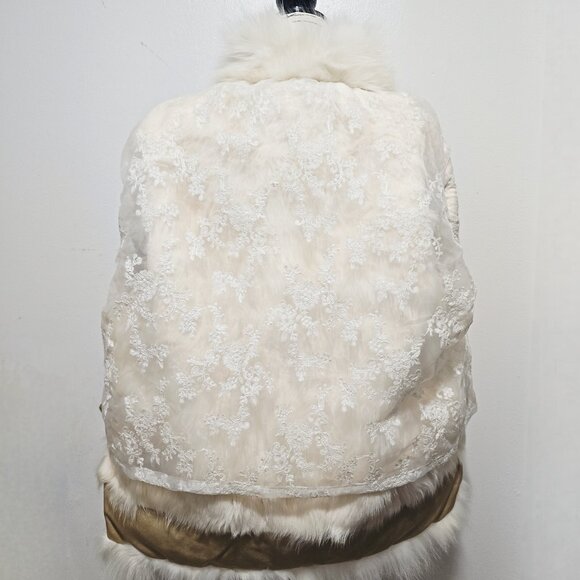 New Real Toscana Sheepskin Lamb Fur-lined Coat Jacket Beige Tan Stone Military - Picture 5 of 5